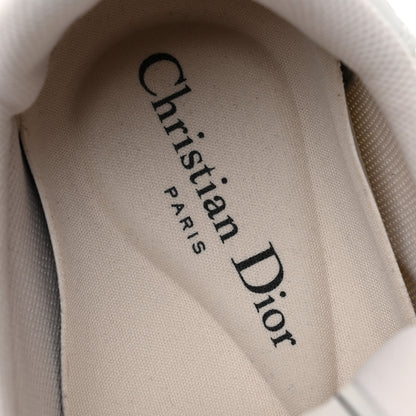 Christian Dior Calfskin Nylon Womens D-Sketch Sneakers 39 White 8 of 11