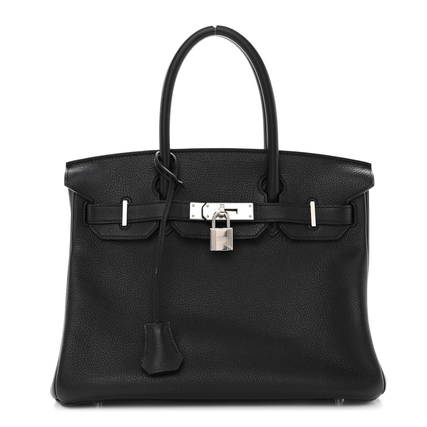 Taurillon Clemence Birkin 30 Black