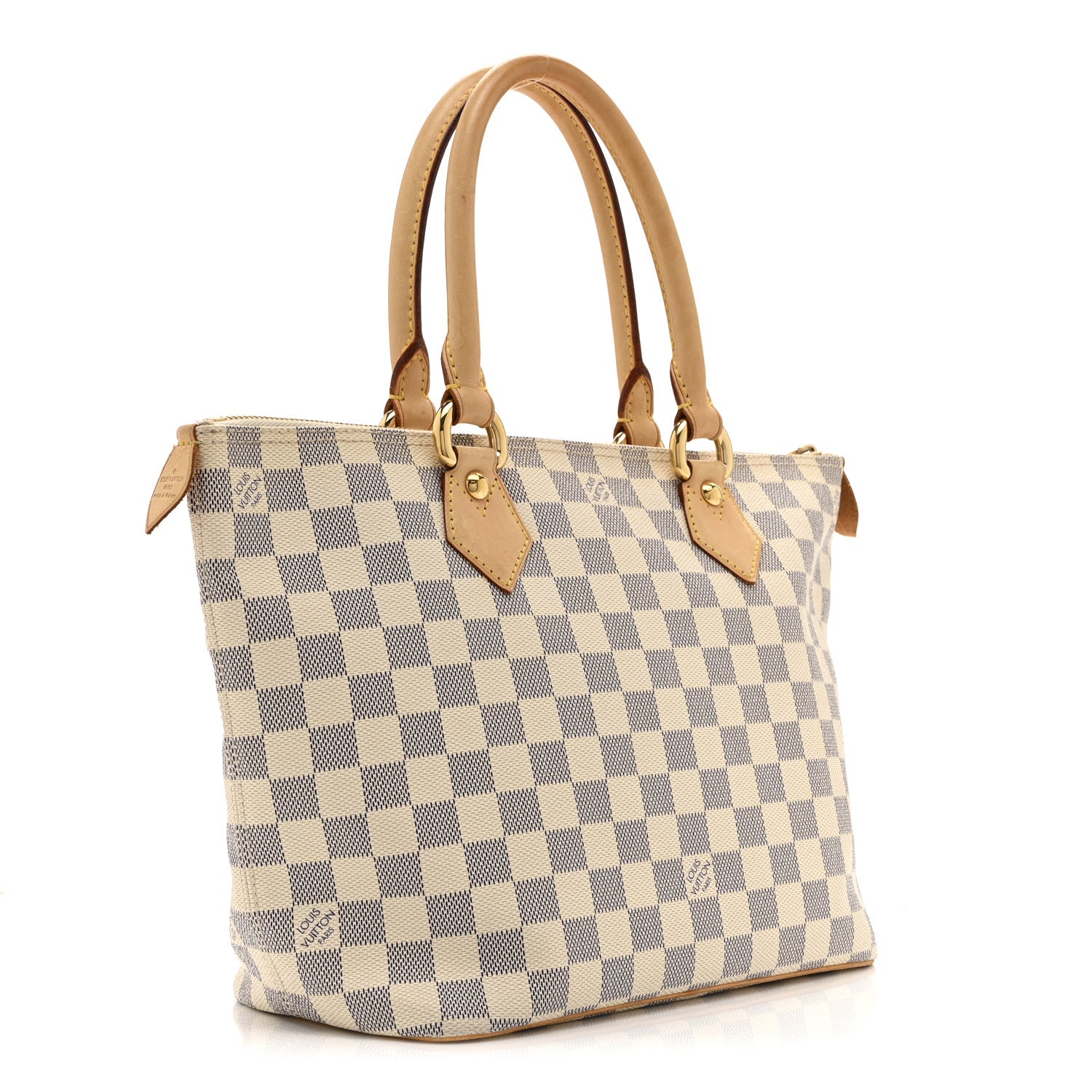 Louis Vuitton Damier Azur Saleya PM 3 of 10