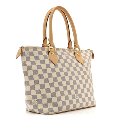 Louis Vuitton Damier Azur Saleya PM 3 of 10