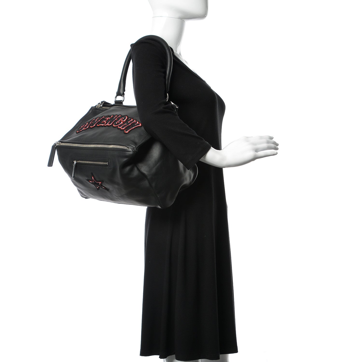 Givenchy Calfskin Gothic Medium Pandora Black 3 of 10