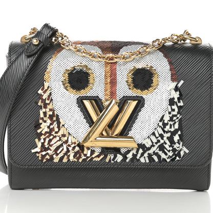 Louis Vuitton Epi Sequins Twist Shoulder Bag MM Black 8 of 15