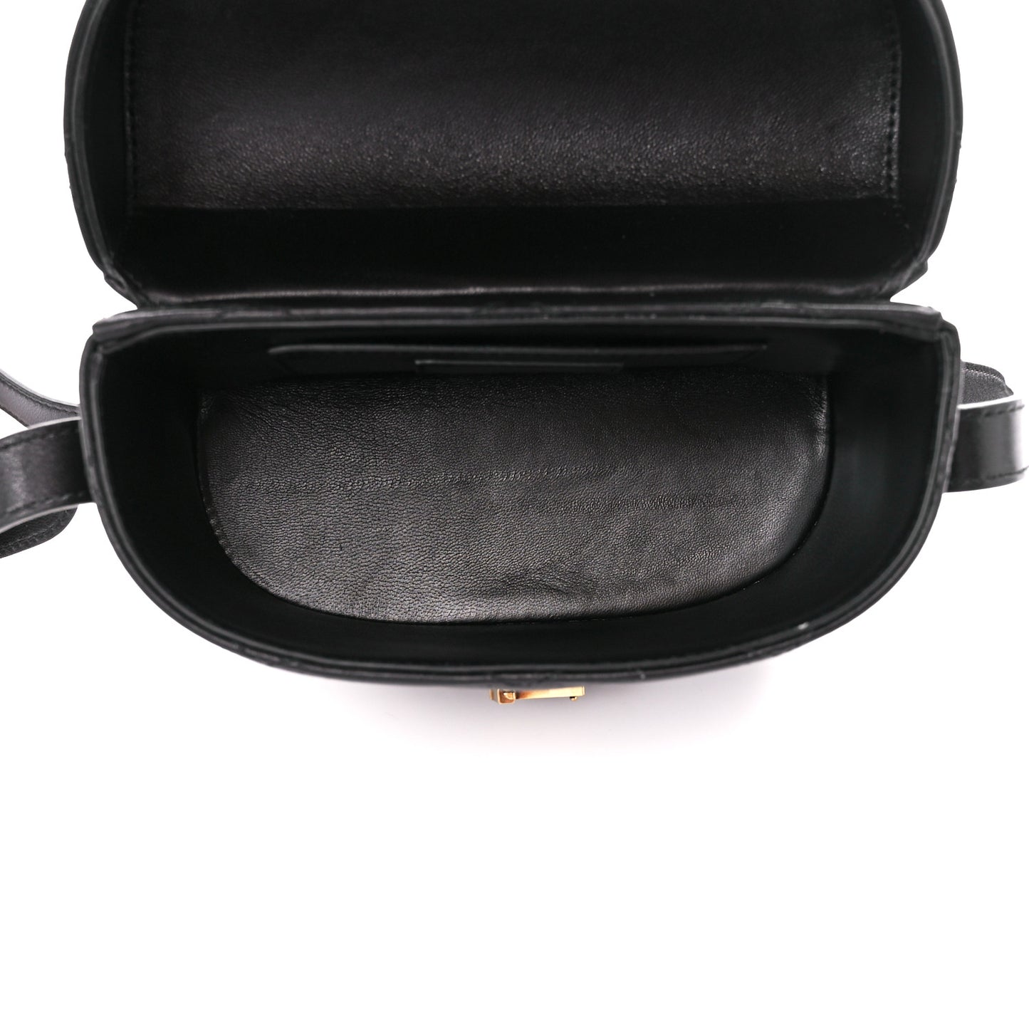 Lambskin Matelasse Monogram June Box Bag Black