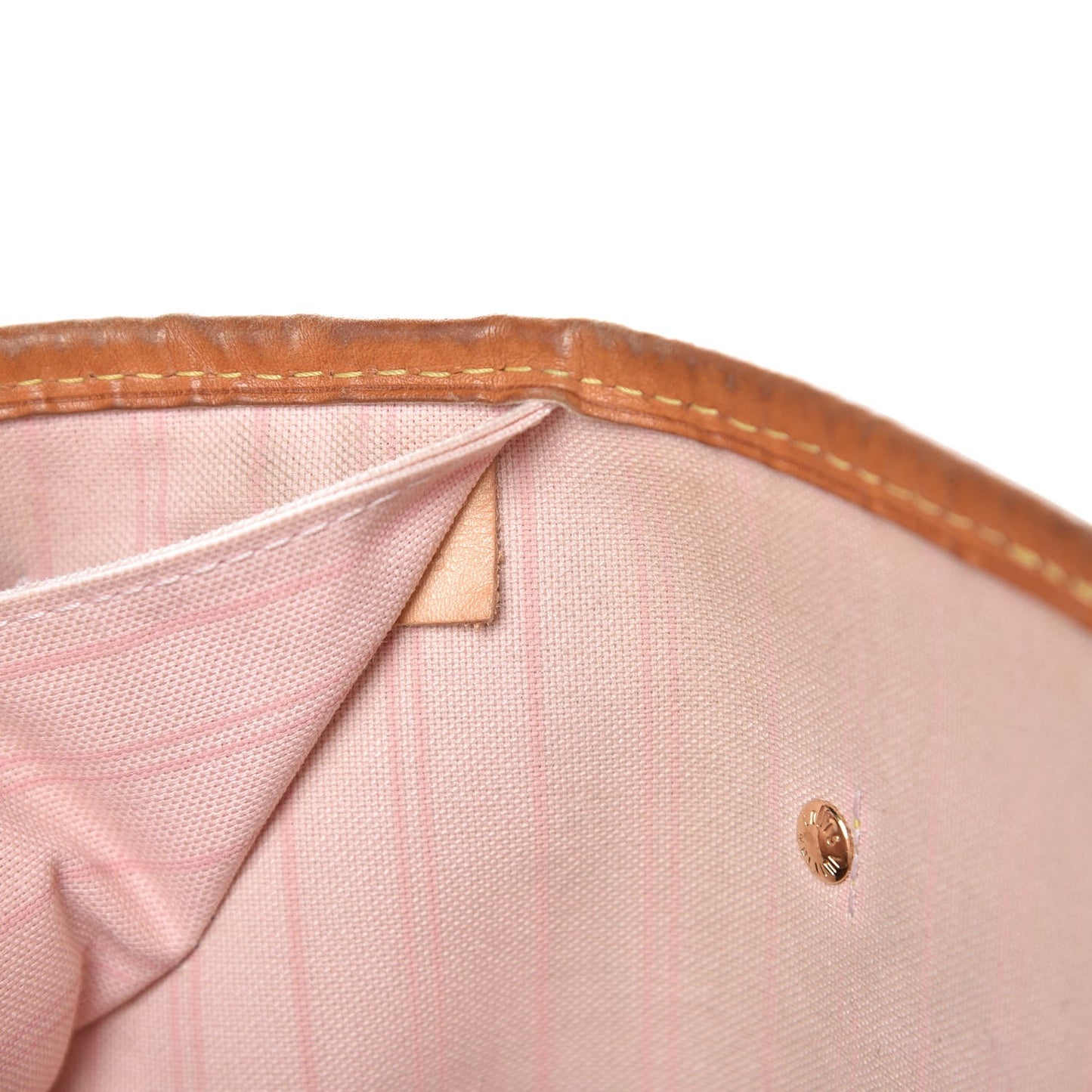 Damier Azur Neo Neverfull MM Rose Ballerine