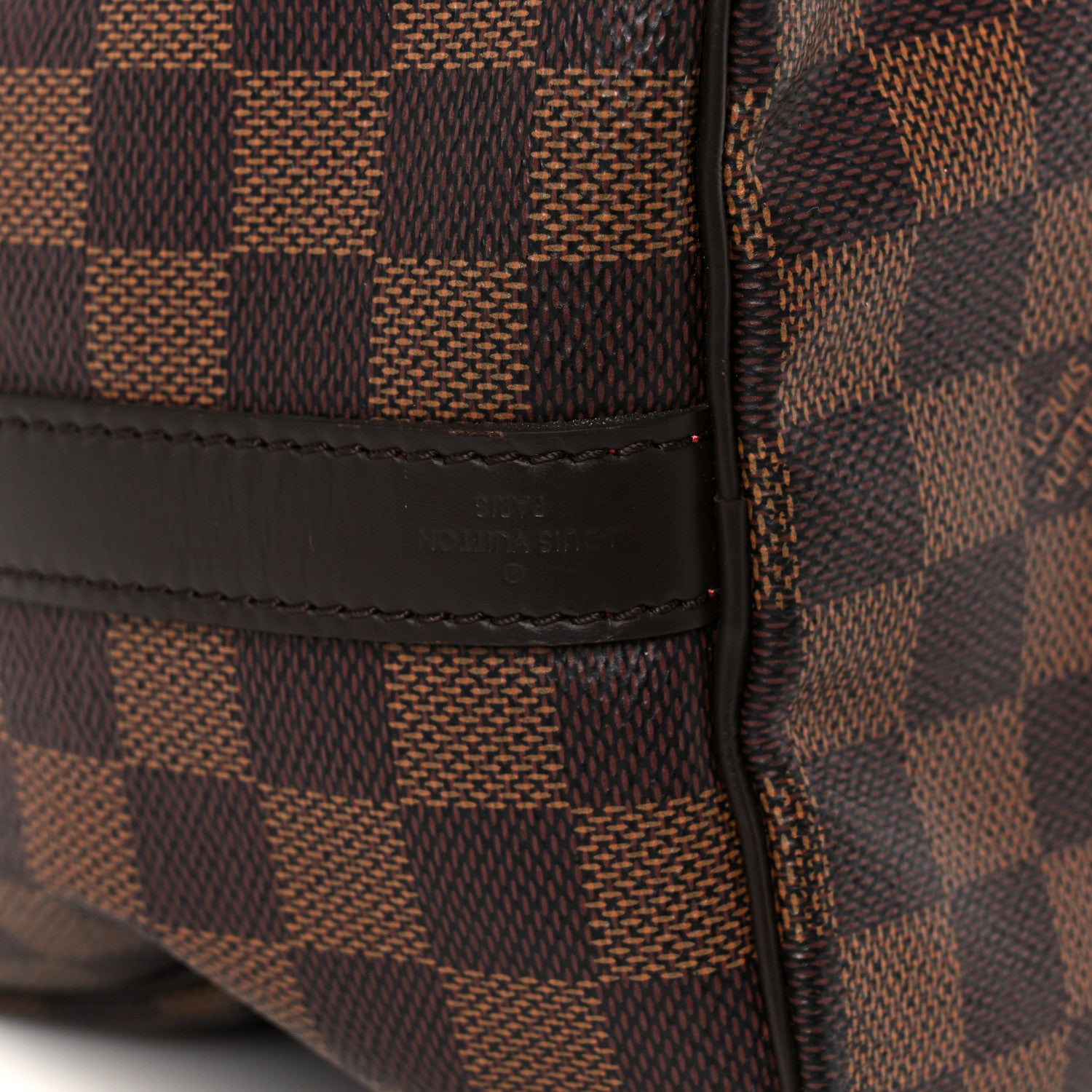 Louis Vuitton Damier Ebene Speedy Bandouliere 25 6 of 9