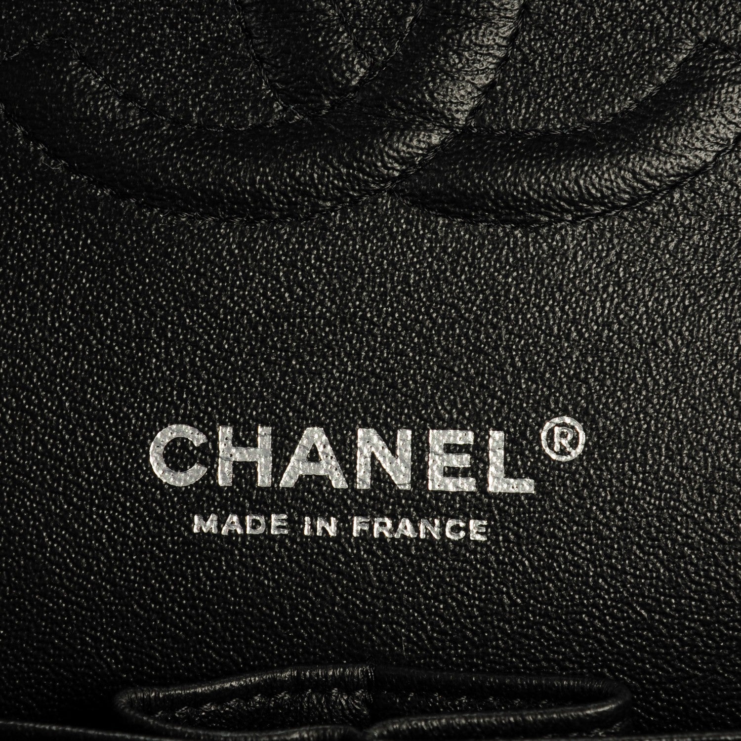 Chanel Lambskin Chevron Quilted Medium Double Flap So Black 8 of 9