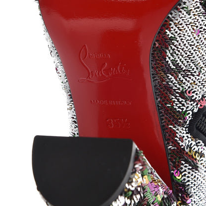 Christian Louboutin Paillettes Moulamax Booties 36.5 Multicolor 7 of 9