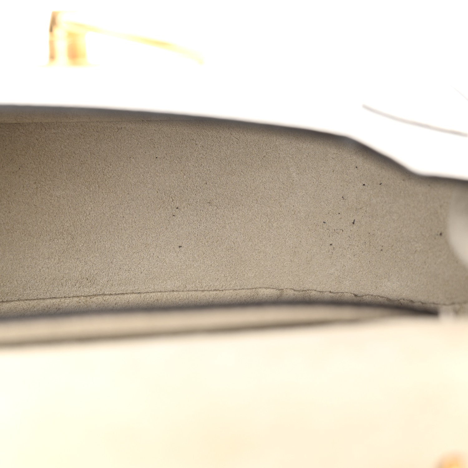 Mulberry Small Classic Grain Calfskin Small Amberley Satchel White 10 of 13