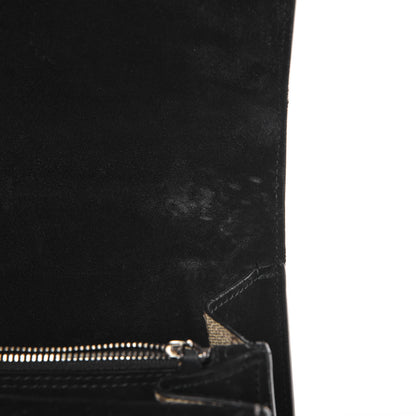 Gucci GG Supreme Monogram Medium Dionysus Shoulder Bag Black 9 of 9