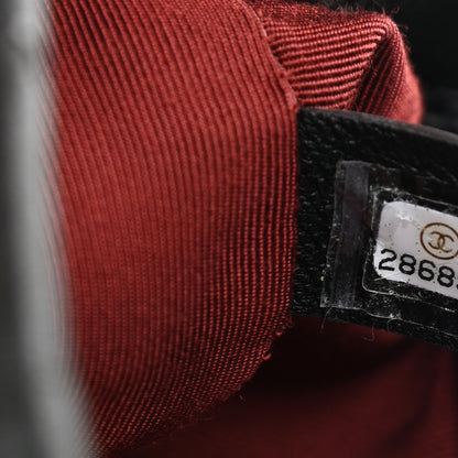 Chanel Goatskin Quilted Chanel 19 Waist Bag Black 7 of 11
