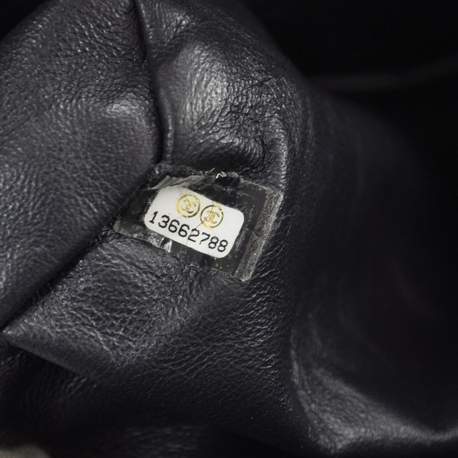 Chanel Lambskin COCO Cocoon Bowler Silver 8 of 9