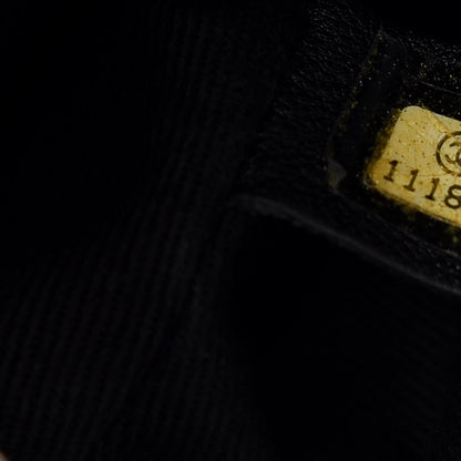 Chanel Calfskin Diamond Stitch Accordion Flap Black 7 of 9