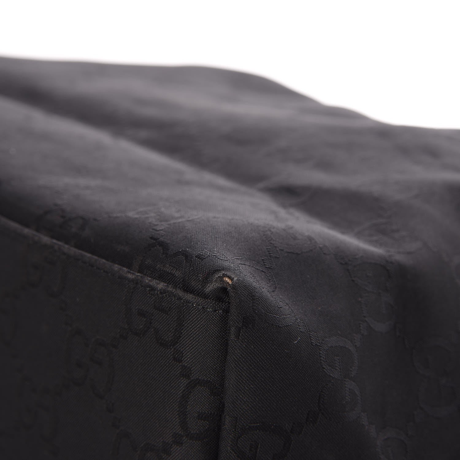 Gucci Nylon Monogram Hobo Black 11 of 11