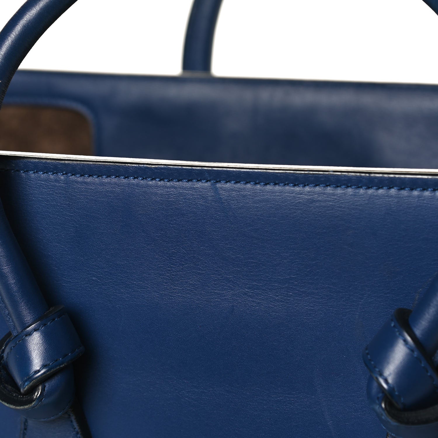 Celine Smooth Calfskin Small Tie Knot Tote Dark Indigo 14 of 16