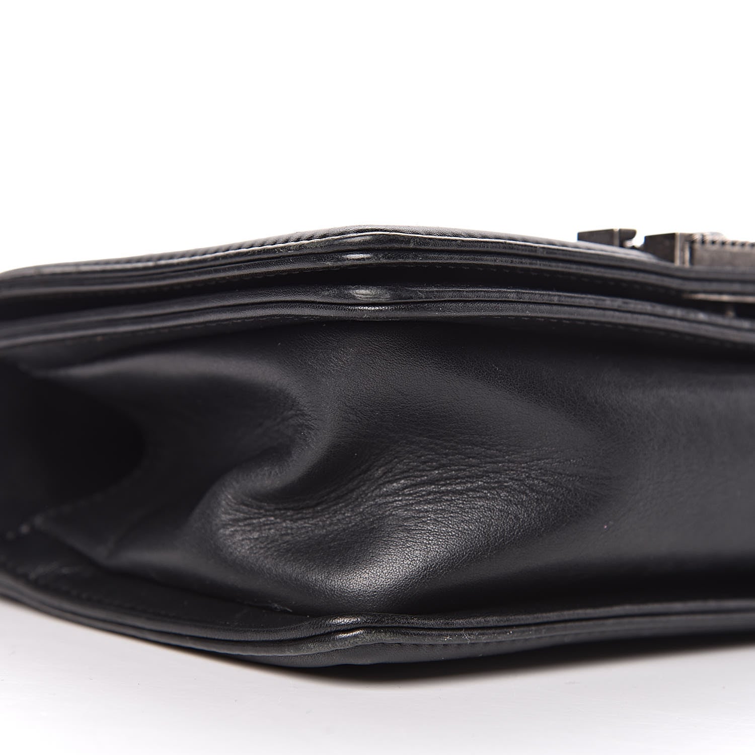 Chanel Tweed Calfskin Small Boy Flap Black 15 of 16