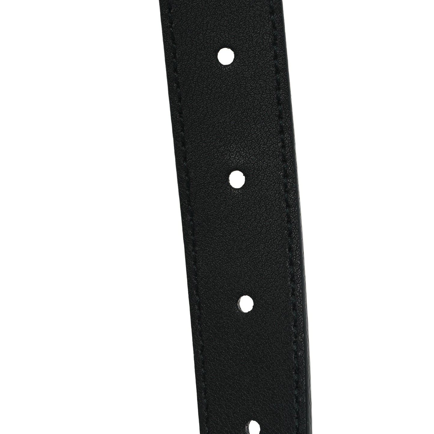 Moon Calfskin Torchon Double G 25mm Belt 100 40 Black