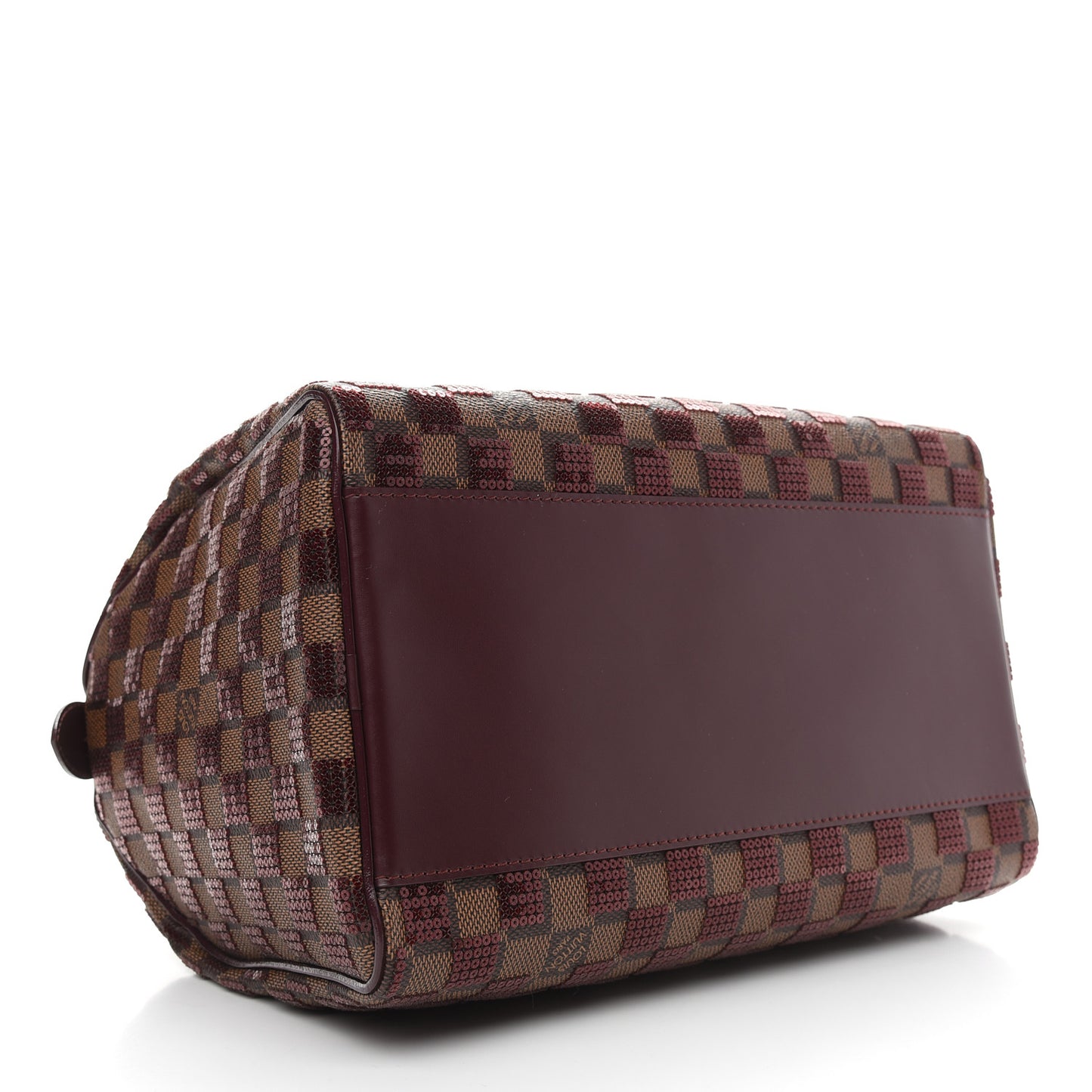 Damier Paillettes Speedy 30 Rouge