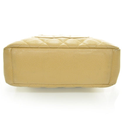 Chanel Caviar Petit Shopping Tote PST Beige 4 of 9