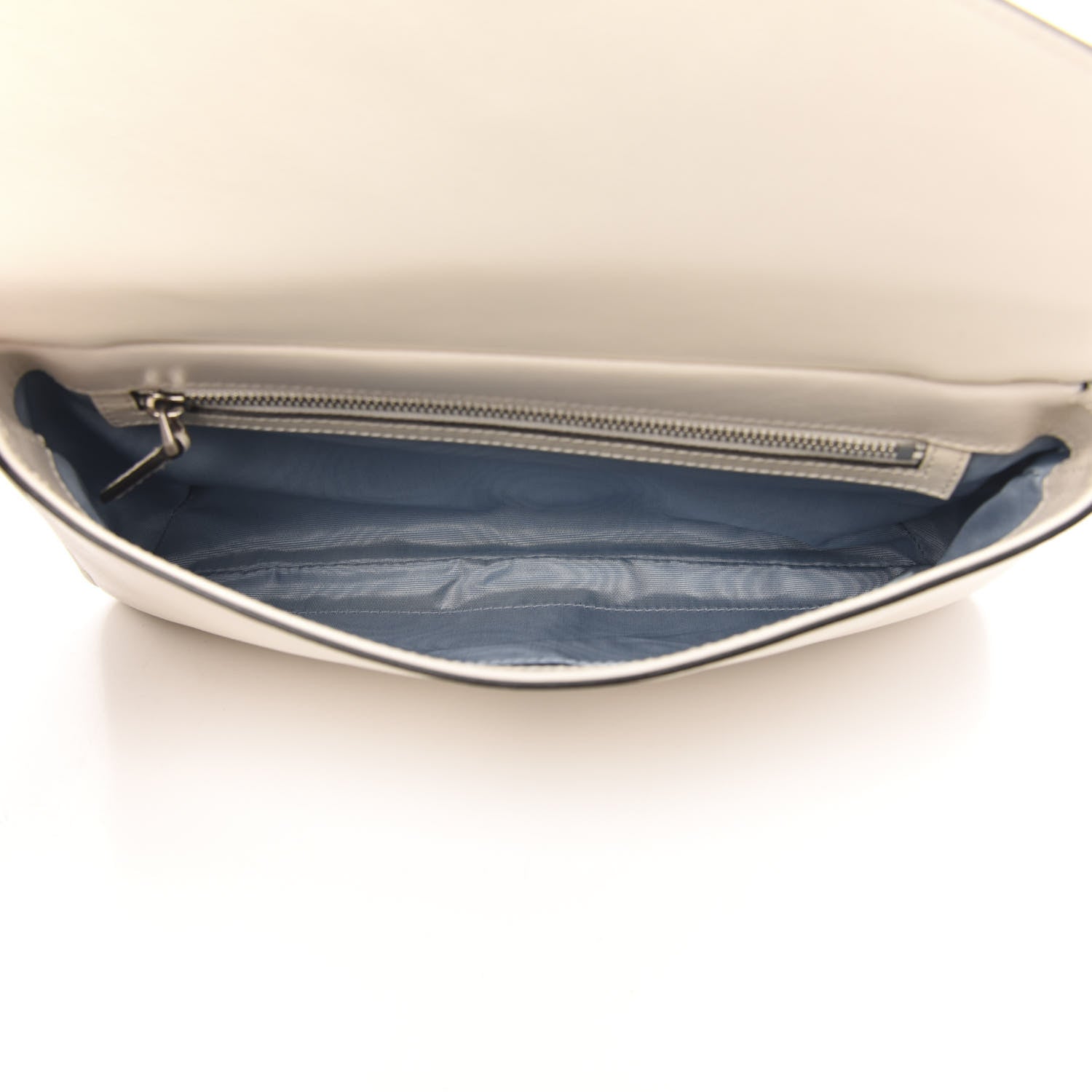 Gucci Calfskin Diagonal GG Medium Thiara Double Envelope Shoulder Bag Black White 6 of 12