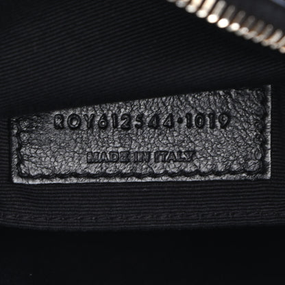 Saint Laurent Calfskin Matelasse Monogram Lou Camera Bag Black 7 of 11