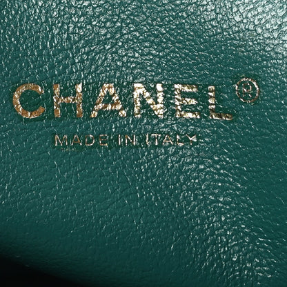 Chanel Caviar Quilted Business Affinity Backpack Green 7 of 11