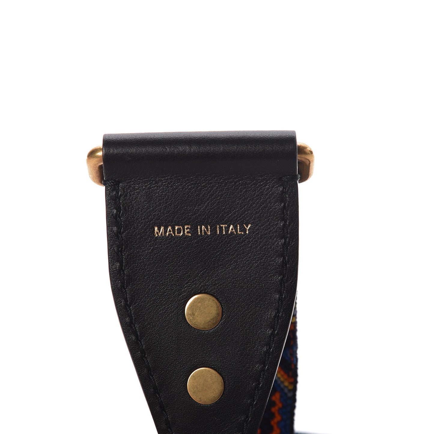 Canvas Embroidered Studded Mexico Shoulder Strap Multicolor