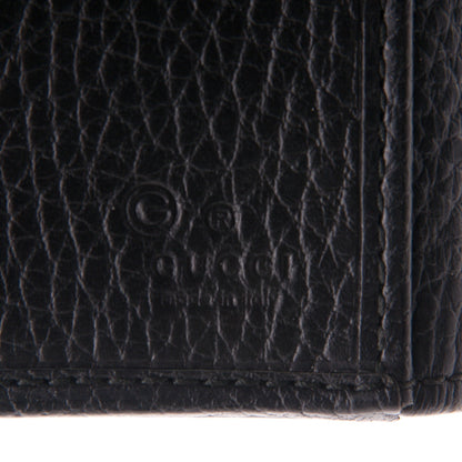 Gucci Calfskin Studded Soho Continental Wallet Black 6 of 9