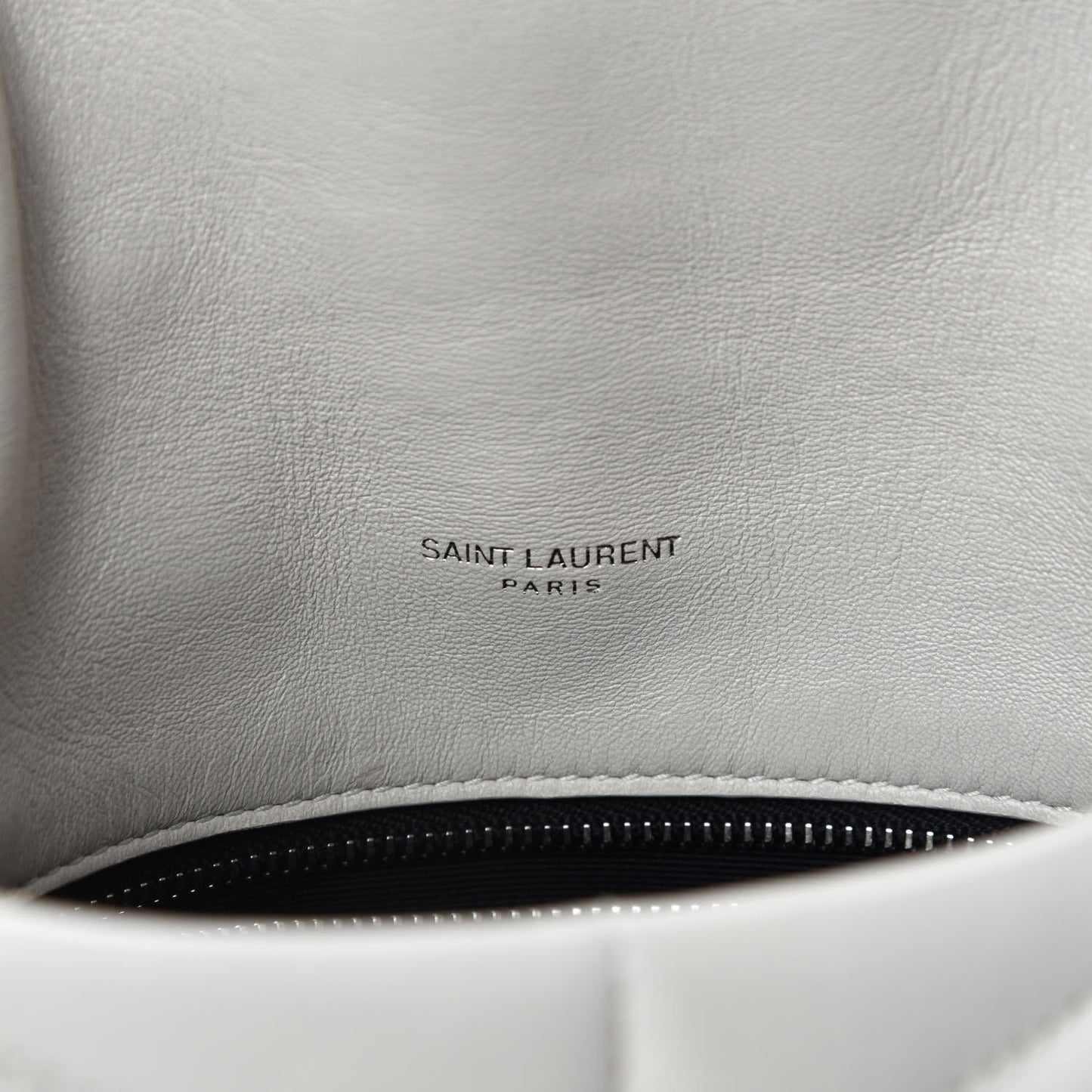 Lambskin Quilted Toy Loulou Puffer Monogram Chain Satchel Crema Soft