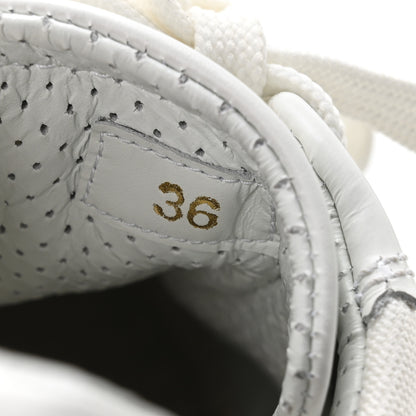 Christian Louboutin Toile Calfskin Espasneak Flat Sneaker 36 Ivory 8 of 8