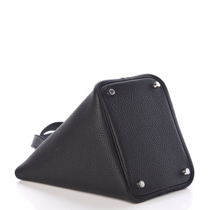 Hermes Taurillon Clemence Picotin Lock 18 PM Black 4 of 10