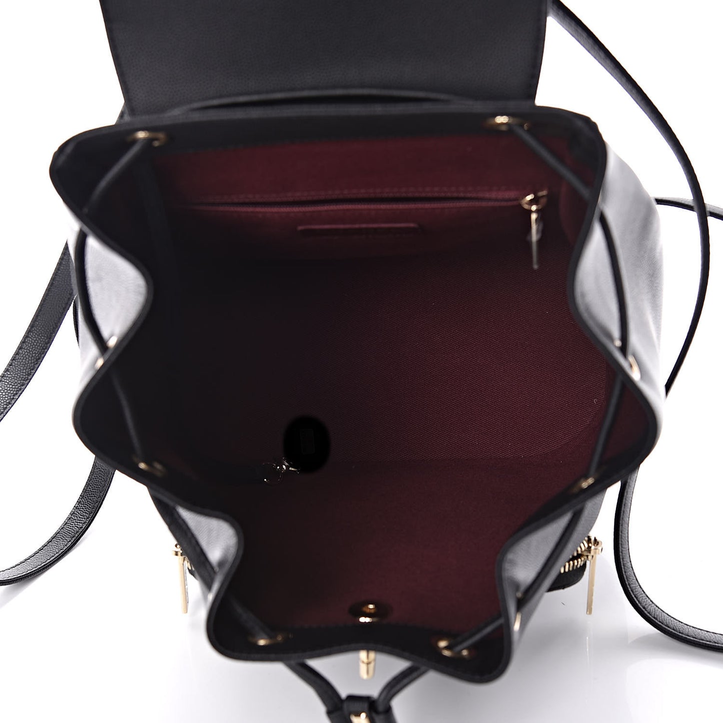 Caviar Quilted Business Affinity Backpack Black