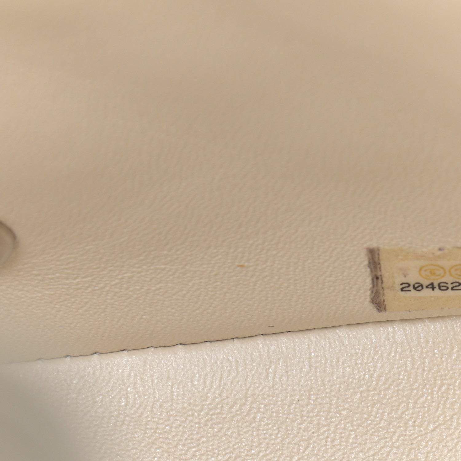 Chanel Iridescent Caviar Quilted Mini Square Flap White 7 of 10