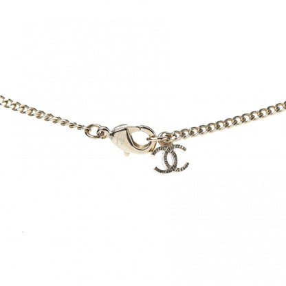 Chanel Tweed Effect CC Necklace Gold 5 of 6