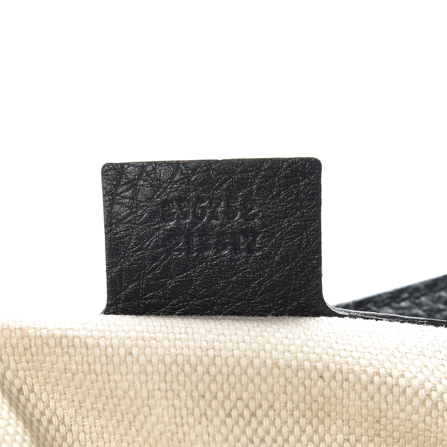 Pebbled Calfskin Medium Soho Flap Crossbody Black