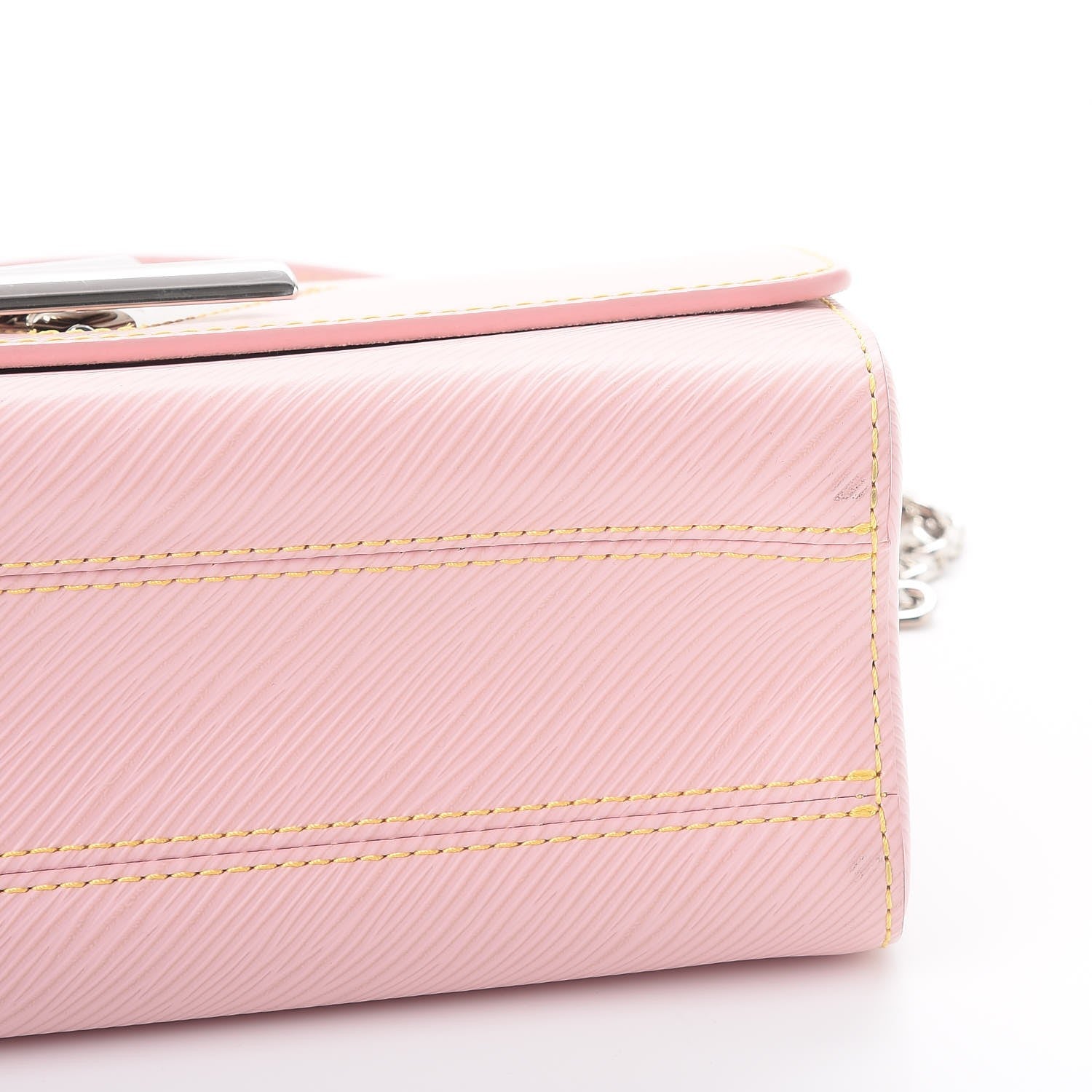 Louis Vuitton Epi Twist Shoulder Bag MM Rose Ballerine 8 of 9