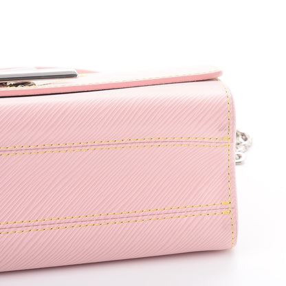 Louis Vuitton Epi Twist Shoulder Bag MM Rose Ballerine 8 of 9