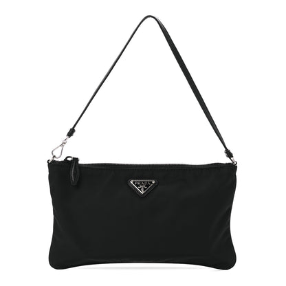 Prada Re-Nylon Vela Pouch Black 1 of 12