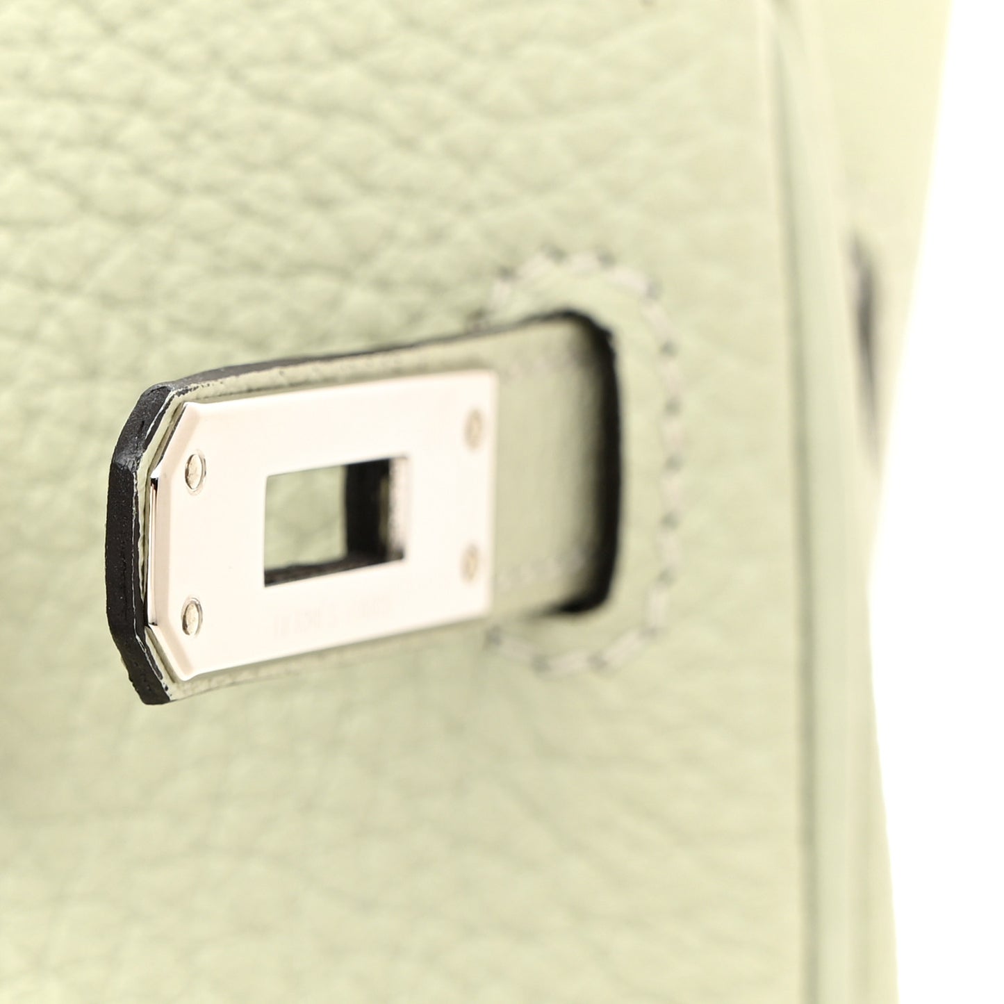 Togo Birkin 25 Gris Neve