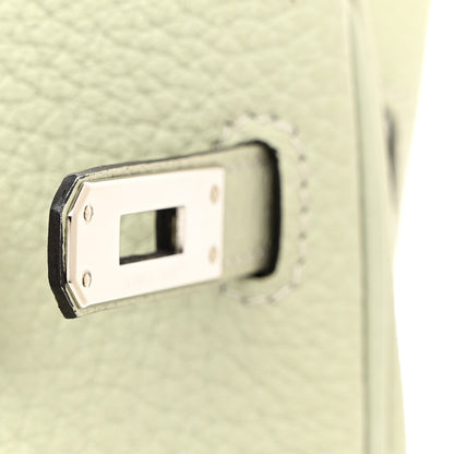 Hermes Togo Birkin 25 Gris Neve 16 of 18