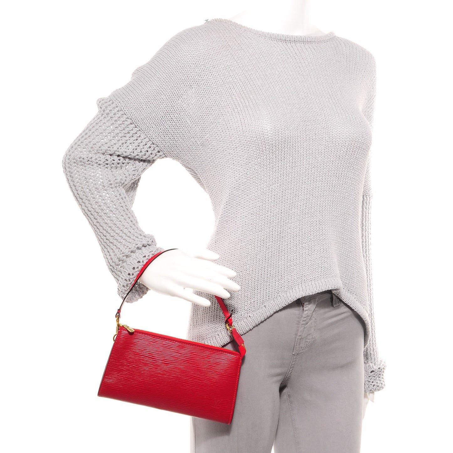 Epi Pochette Accessories 21 Rouge