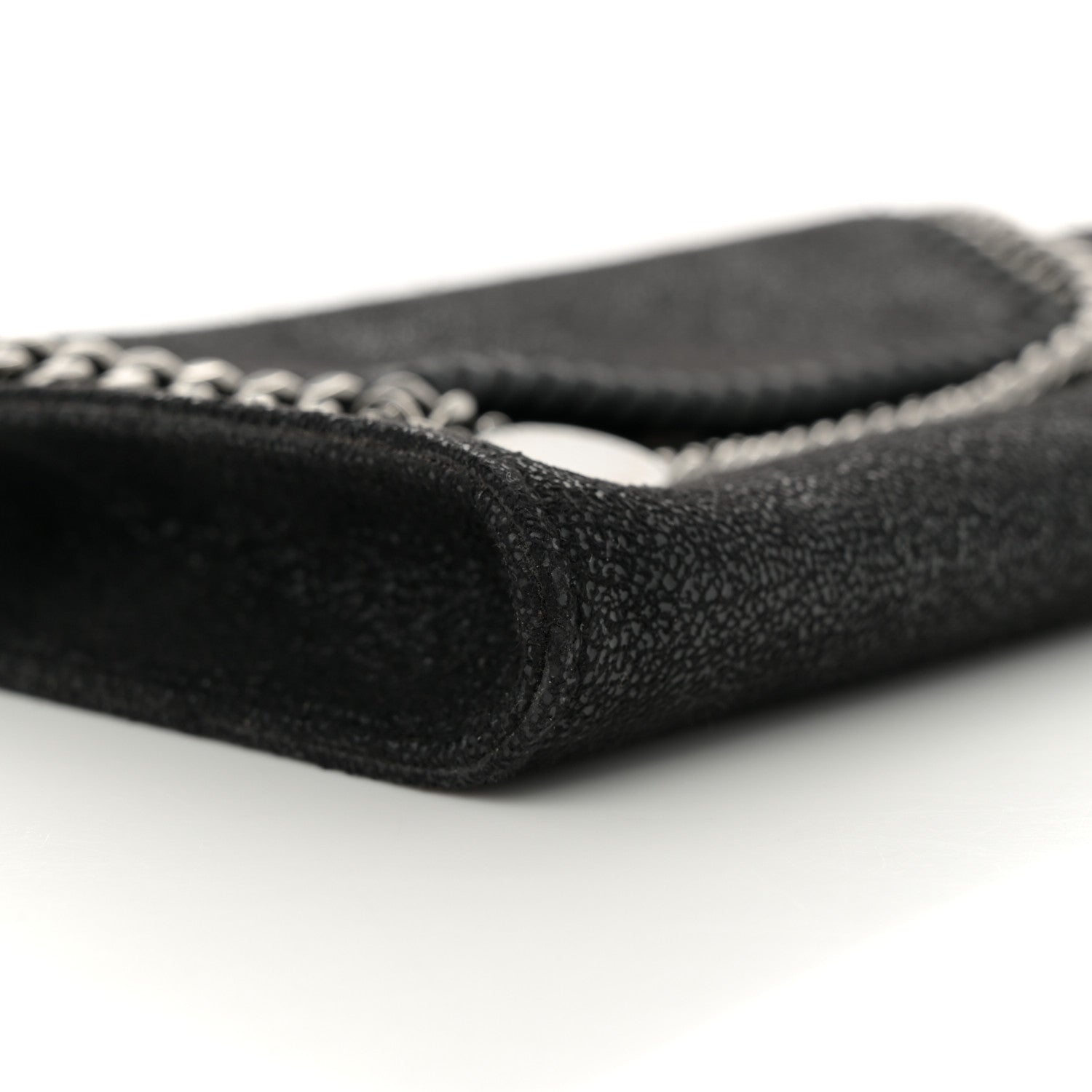 Stella McCartney Shaggy Deer Mini Falabella Crossbody Bag Black 8 of 9