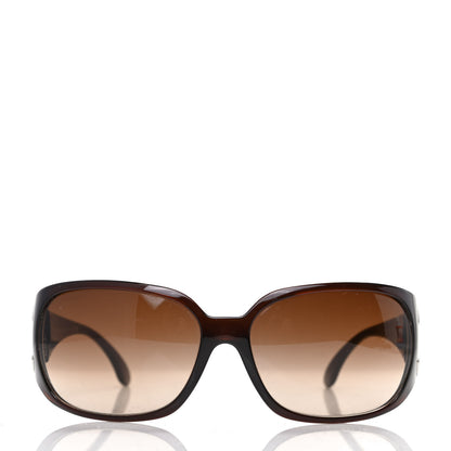 Chanel Acetate CC Sunglasses 6014 Brown 2 of 6