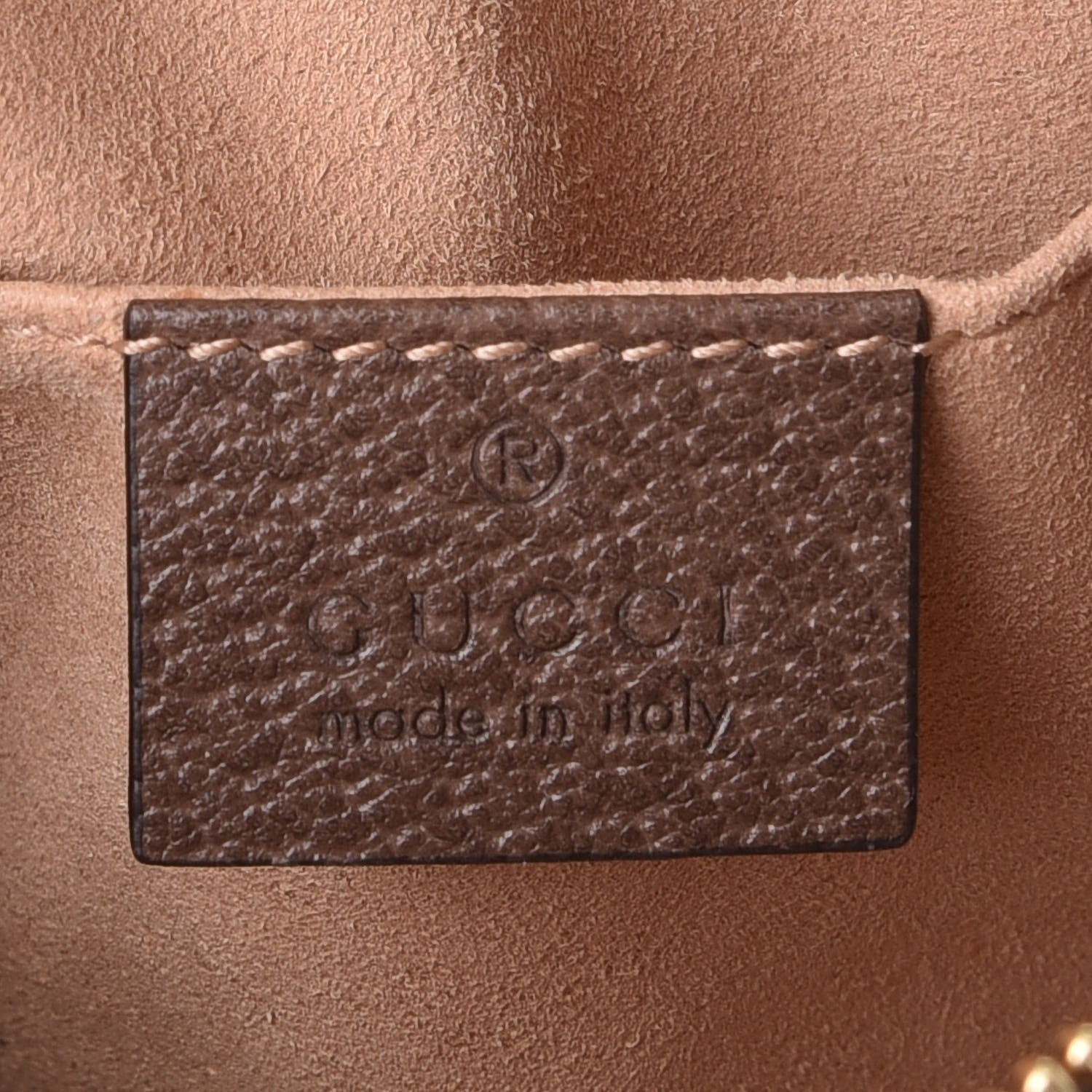 Gucci GG Supreme Monogram Web Mini Ophidia Shoulder Bag Brown 6 of 8