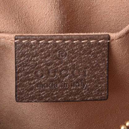 Gucci GG Supreme Monogram Web Mini Ophidia Shoulder Bag Brown 6 of 8