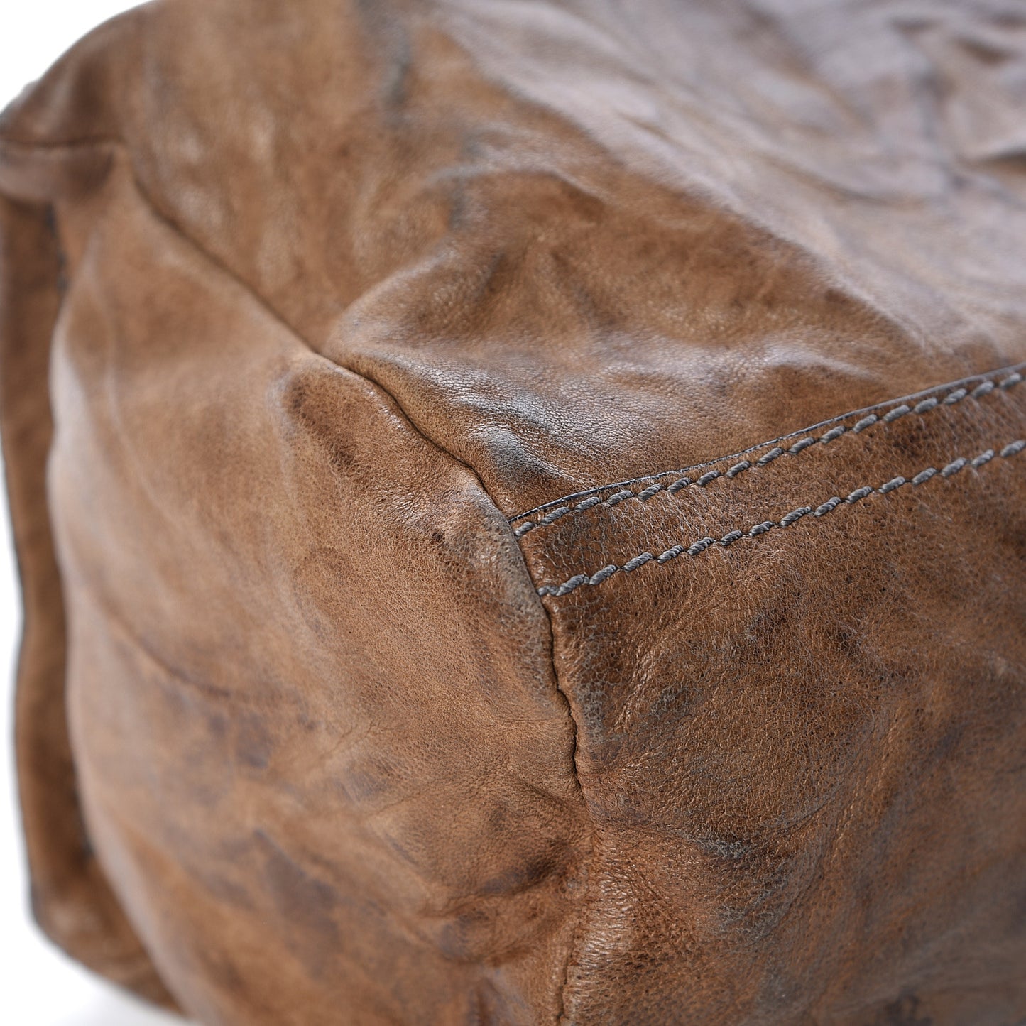 Tumbled Sheepskin Mini Pandora Charcoal