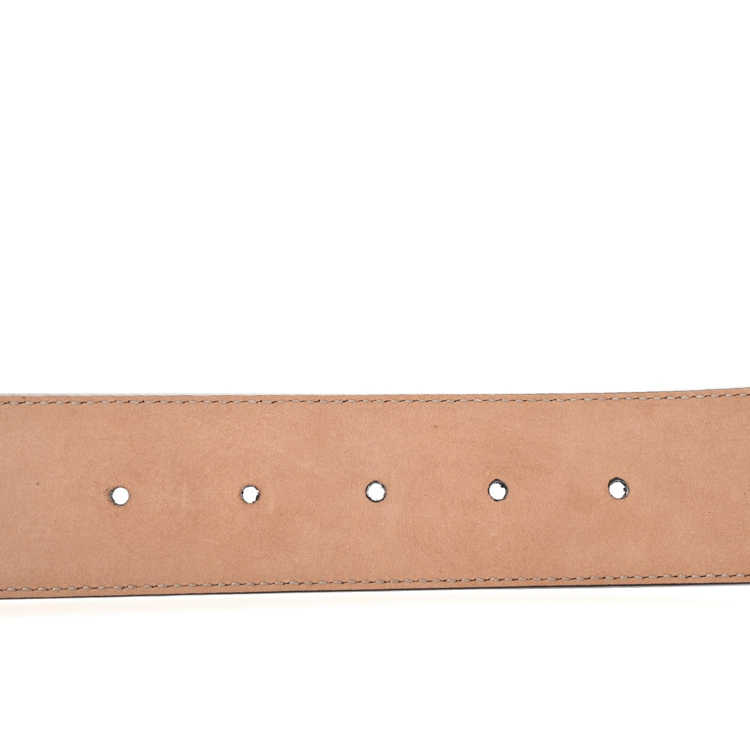 Gucci Monogram Interlocking G Belt 80 32 Dark Brown 4 of 5