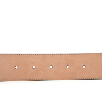 Gucci Monogram Interlocking G Belt 80 32 Dark Brown 4 of 5