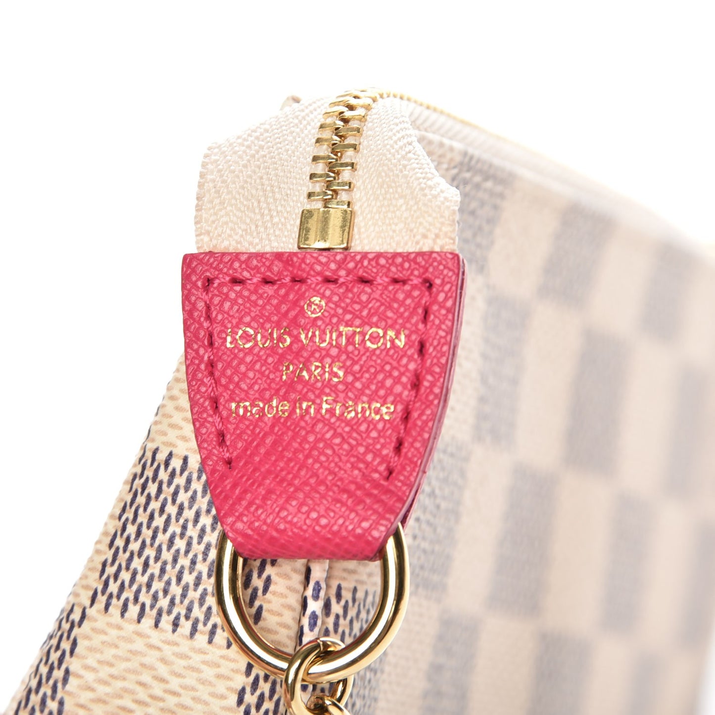 Damier Azur 2015 Christmas Animation Mini Pochette Accessories