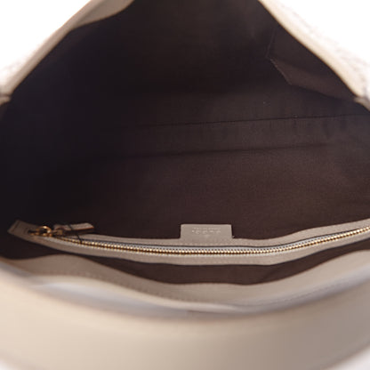 Gucci Guccissima Medium Jackie O Bouvier Hobo Off White 5 of 11