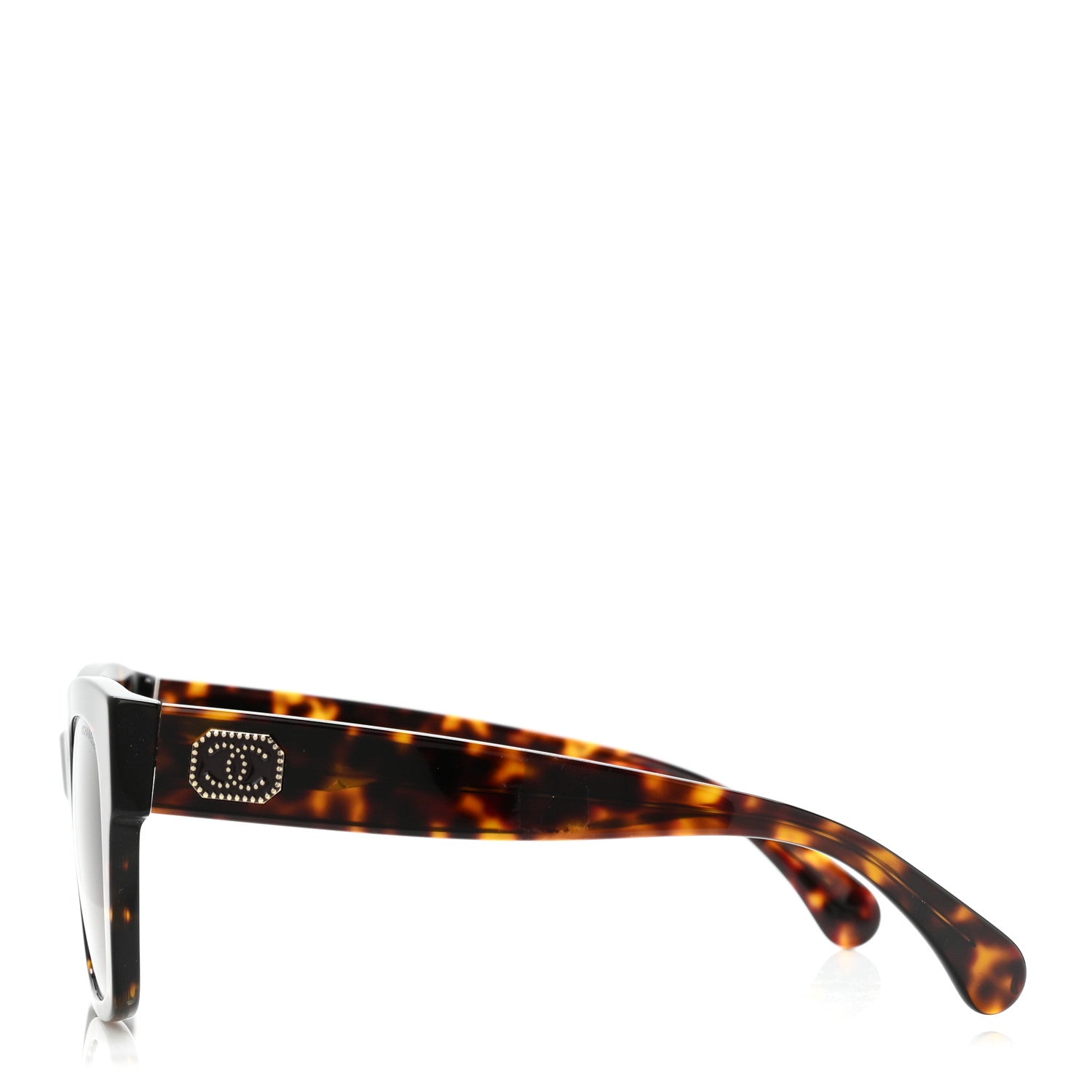 Chanel Acetate Square CC Sunglasses 5478 Tortoise 3 of 7